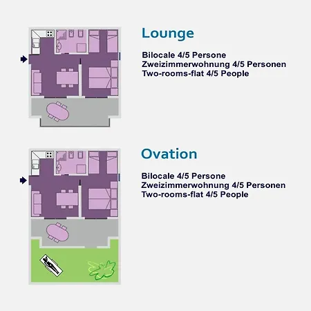 Rooftop Pool And Sea Nearby-beahost Bibione