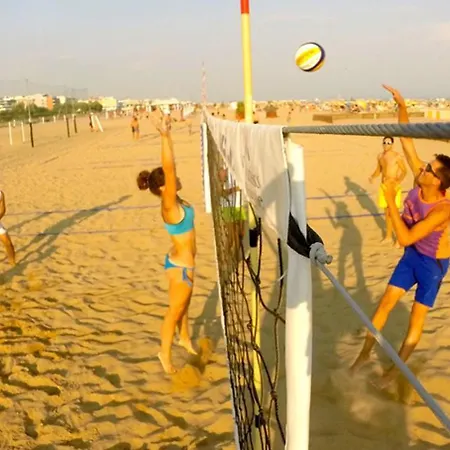 Rooftop Pool And Sea Nearby-beahost Bibione